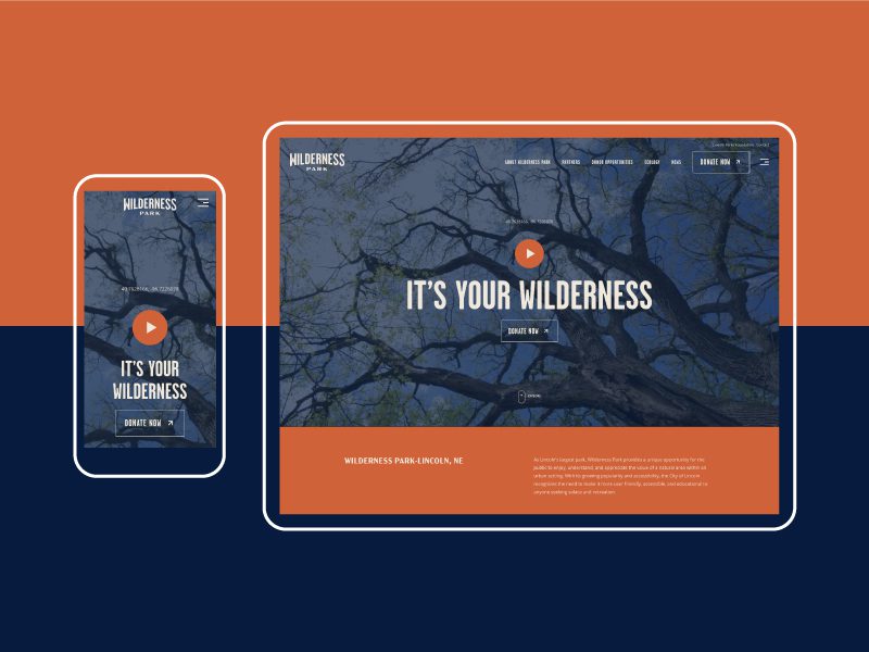 Wilderness Park Website Development