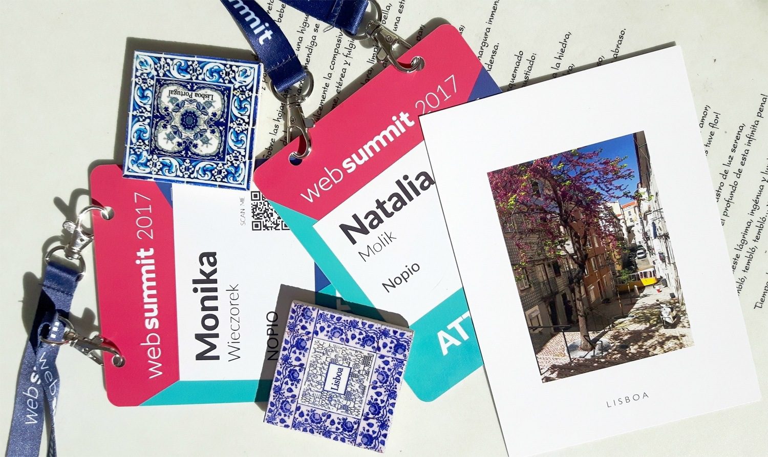 Web Summit Lisbon 2017 Badges