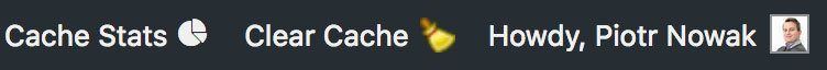 wp_clear_cache_menu